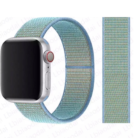 Cornflower Sport Loop Band for Apple Watch⌚️🔵 - Picture 3 of 6